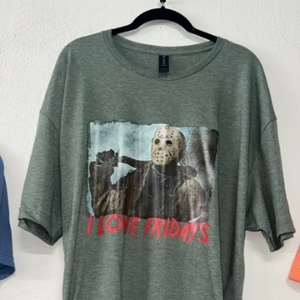 I Love Fridays Horror Tee